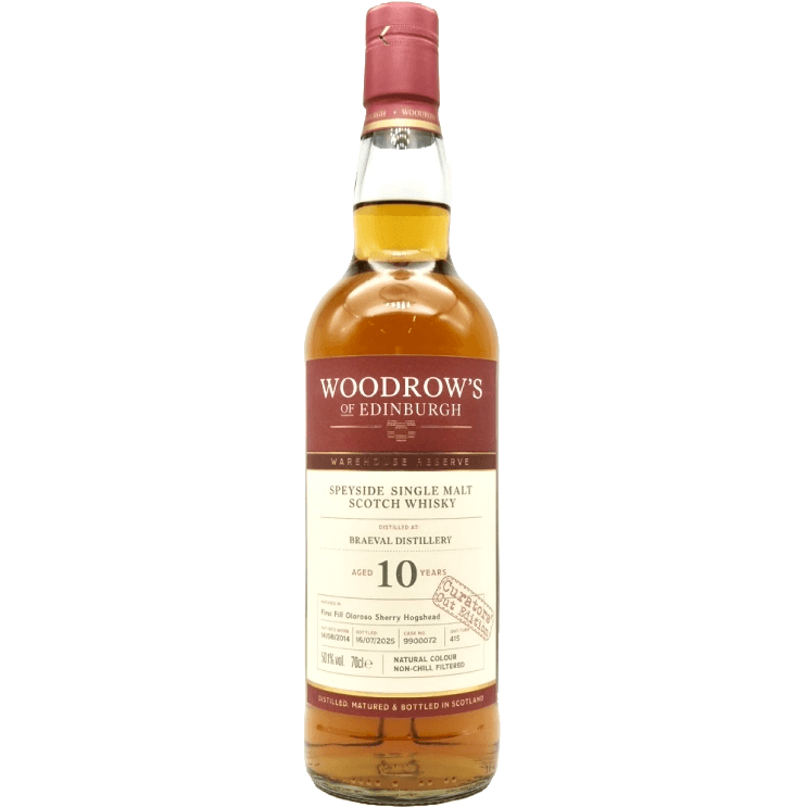 Braeval 10 Year Old 2014 - Woodrow’s of Edinburgh