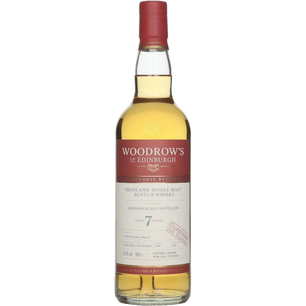 Ardnamurchan 7 Year Old 2018  Woodrow’s of Edinburgh