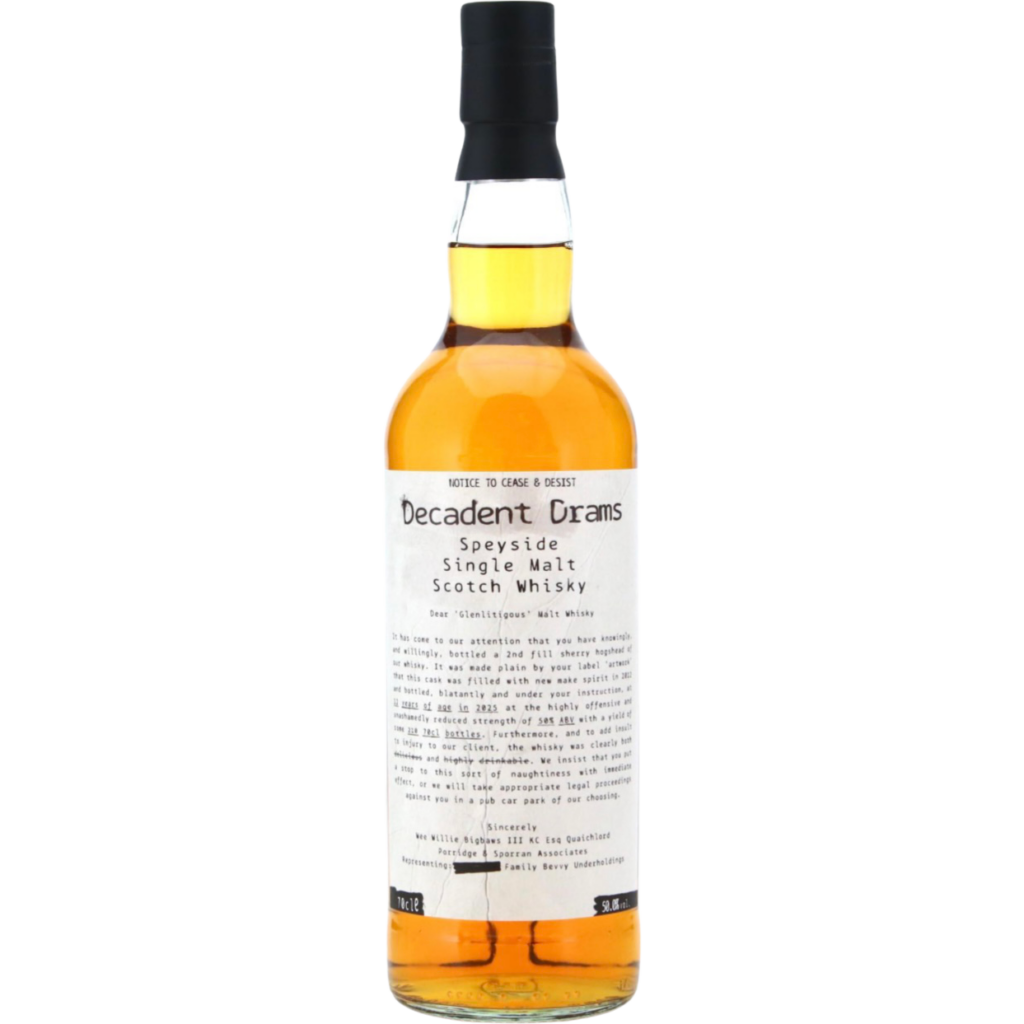 Glenlitigious 12 Year Old - Decadent Drams