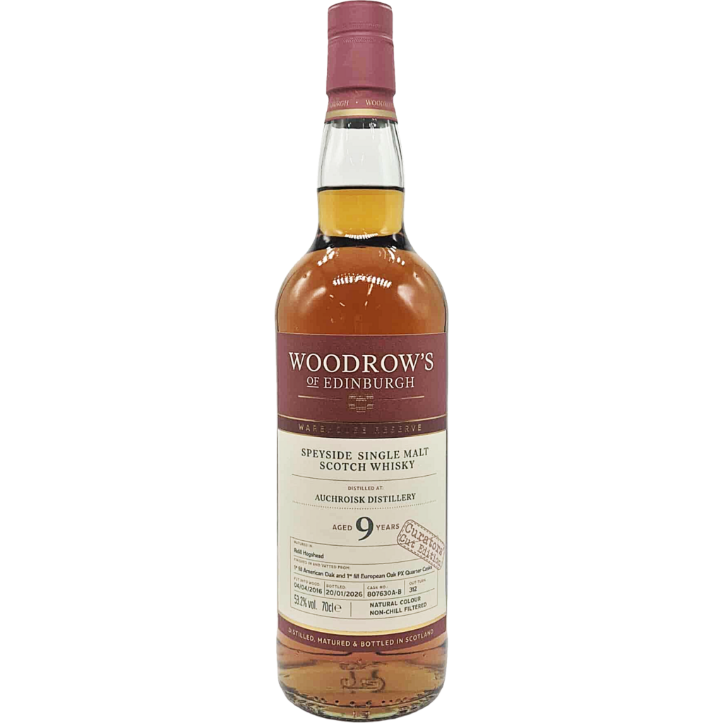 Auchroisk 9 Year Old 2016 - Woodrow’s of Edinburgh