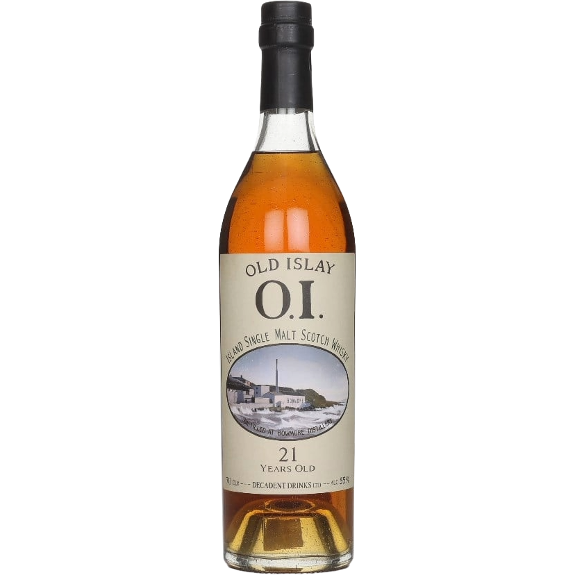 Old Islay Bowmore 21 Year Old - Decadent Drinks