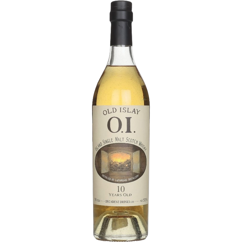 Old Islay Laphroaig 10 Year Old - Decadent Drinks
